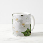 Weiße grüne Foto Tasse (VorderseiteRechts)