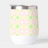 Weiße grüne Rose Weißes 3D-Lichtbogenmuster (Rechts)