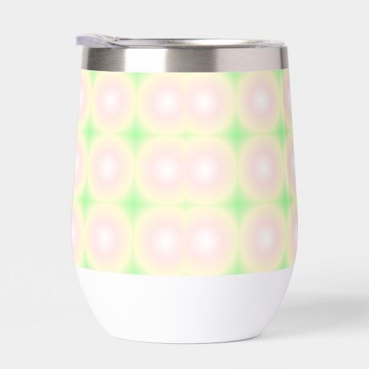 Weiße grüne Rose Weißes 3D-Lichtbogenmuster (Rechts)