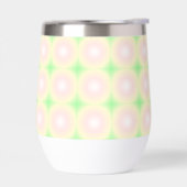 Weiße grüne Rose Weißes 3D-Lichtbogenmuster (Links)