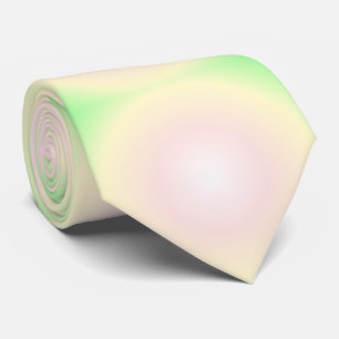 Weiße grüne Rose Weißes 3D-Lichtbogenmuster Krawatte