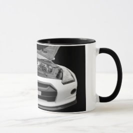 Weiße GTR Tasse