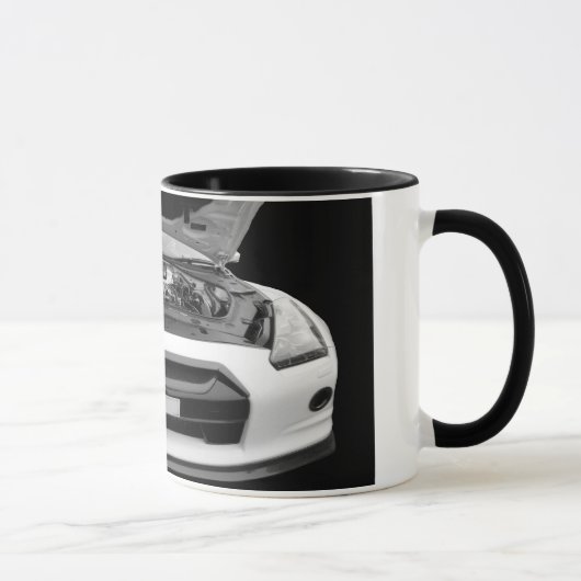 Weiße GTR Tasse (Rechts)