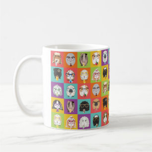 Weiße Guinea Kaffeetasse
