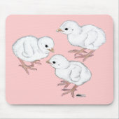 Weiße Guinea Mousepad (Vorne)