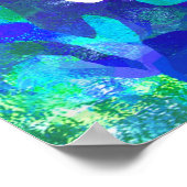 Weiße Guinea Poster (Ecke)