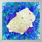 Weiße Guinea Poster (Vorne)