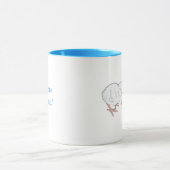 Weiße Guinea Tasse (Zentrum)