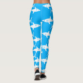 Weiße Haie Leggings (Rückseite)