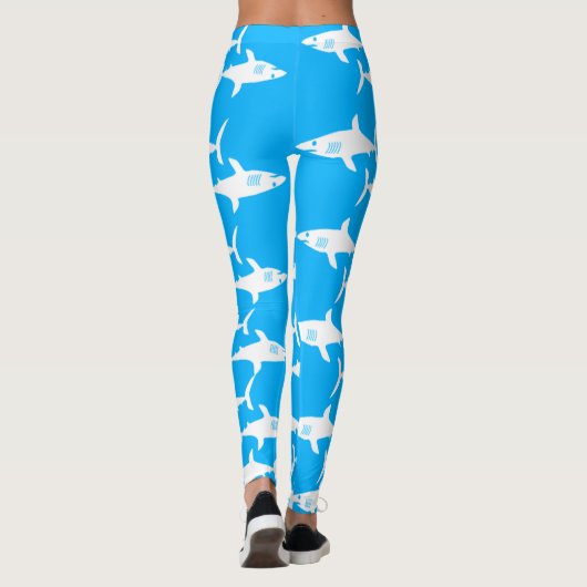 Weiße Haie Leggings (Rückseite)