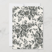 Weiße Hand Foto-Overlay Save The Date (Rückseite)