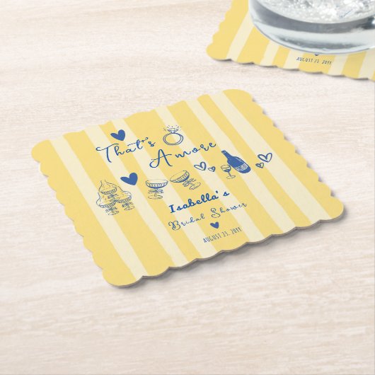 Weiße Hand gezogen Das ist ein besseres Brautparty Untersetzer (angewinkelt)