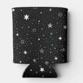 Weiße Hand Zangen auf schwarz Dosenkühler (Rückseite)