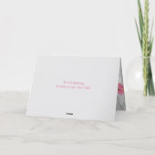 WEISSE HARTEN OSTKARTE DANKESKARTE (Rückseite)