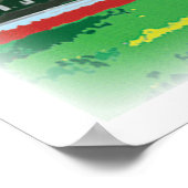 Weiße Haus - digitale Malerei der Washington DC Poster (Ecke)