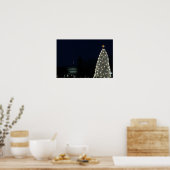 Weiße Haus und National Tree Weihnachtsfeiertag DC Poster (Küche)