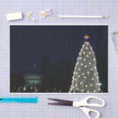 Weiße Haus und National Tree Weihnachtsfeiertag DC Seidenpapier (Handwerk)