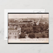 Weiße Haus, Washington DC 1907 Vintag Postkarte (Vorne/Hinten)