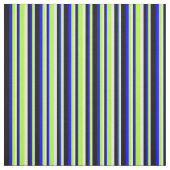 Weiße, hellgrüne, blaue und schwarze Farblinien Stoff (Muster)