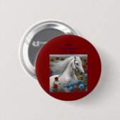 Weiße Hengst Semiquincentennial Knopf Button (Vorne & Hinten)