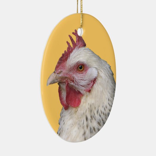 Weiße Henneverzierung Keramikornament (Rechts)