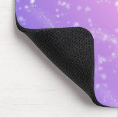 Weiße Herzen Mousepad (Ecke)