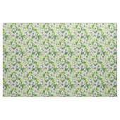 Weiße Hibiskus-Tropenblumenmuster Stoff (Fat Quarter (45,7 x 55,9 cm))