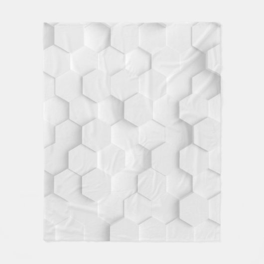 Weiße Hintergrundtextur. 3d Abbildung, 3d ing. Fleecedecke (Vorderseite)