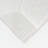 Weiße Hintergrundtextur. 3d Abbildung, 3d ing. Fleecedecke (Ecke)