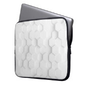 Weiße Hintergrundtextur. 3d Abbildung, 3d ing. Laptopschutzhülle (Vorderseite Links)