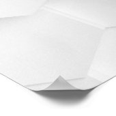 Weiße Hintergrundtextur. 3d Abbildung, 3d ing. Poster (Ecke)