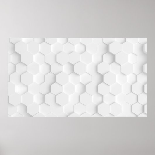 Weiße Hintergrundtextur. 3d Abbildung, 3d ing. Poster (Vorne)