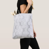 Weiße Hintergrundtextur. 3d Abbildung, 3d ing. Tasche (Von Nahem)