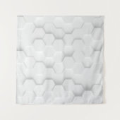 Weiße Hintergrundtextur. 3d Abbildung, 3d ing. Wandteppich (Vorderseite (Horizontal))