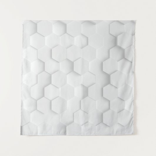 Weiße Hintergrundtextur. 3d Abbildung, 3d ing. Wandteppich (Vorderseite)
