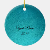 Weiße Hirsch-Keramik-Verzierung Keramik Ornament (Hinten)