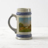 Weiße Hirsche im Freien Bierglas (Links)