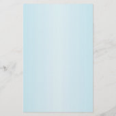 Weiße Hirschköpfe stehen Hübsch vor Rose auf blau Briefpapier (Rückseite)