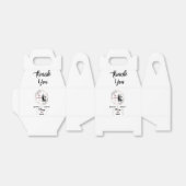 Weiße Hochzeit Geschenkschachtel (Ungefaltet)