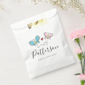 Weiße Hochzeitsfeier mit Schmetterlingen Geschenktütchen (Versiegelt)