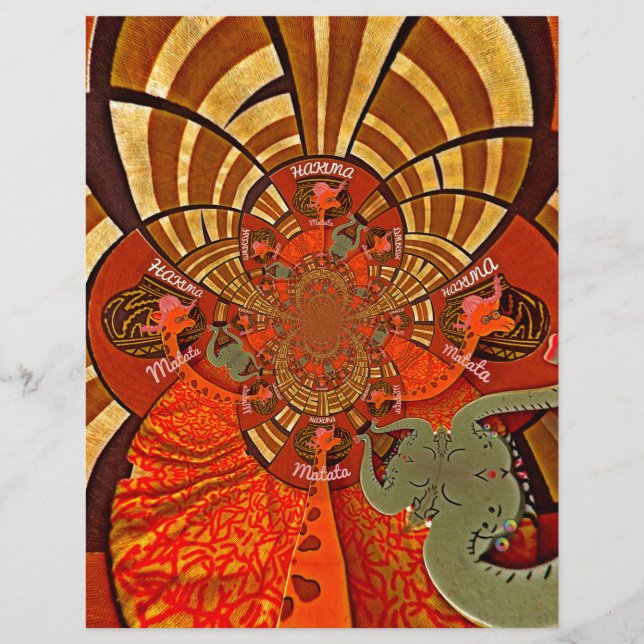 Weiße Höhen: Schönes, sonniges Giraffe Afrikanisch (Vorderseite)