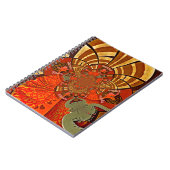 Weiße Höhen: Schönes, sonniges Giraffe Afrikanisch Notizblock (Linke Seite)