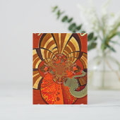 Weiße Höhen: Schönes, sonniges Giraffe Afrikanisch Postkarte (Stehend Vorderseite)