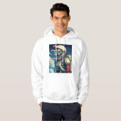 Weiße Hoodie (Vorne ganz)
