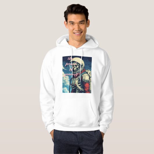 Weiße Hoodie (Vorne ganz)