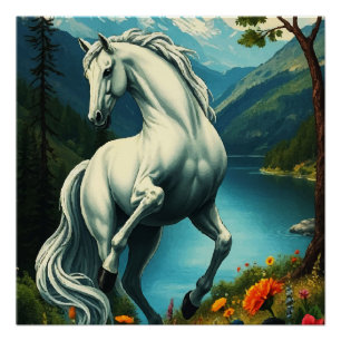 WEISSE HORSE POSTER