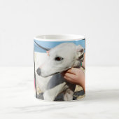 Weiße Hunde Abmessungen Art, Kaffeetasse (Mittel)