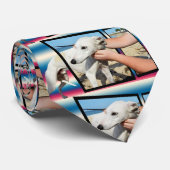 Weiße Hunde Abmessungen Art, Krawatte (Gerollt)