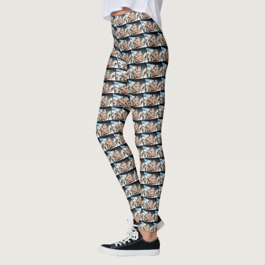 Weiße Hunde Abmessungen Art, Leggings (Links)