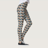 Weiße Hunde Abmessungen Art, Leggings (Rechts)